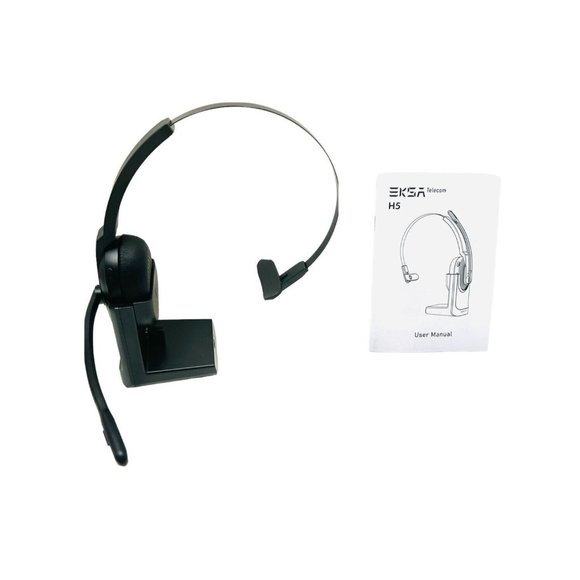Eksa Telecom A-1 Powered ENC Wireless Headset with Charging Stand ( New Other - Picture 3 of 5
